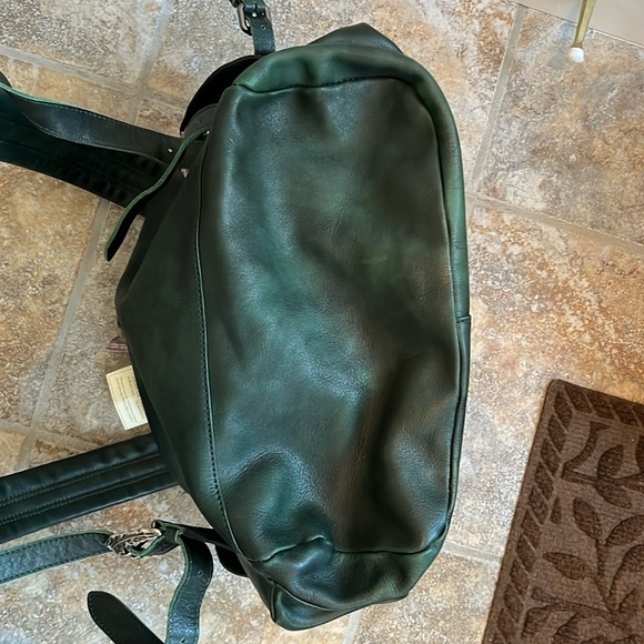 Free People x Old Trend Bryan Backpack Green NWT main image 4